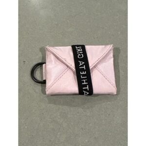 Athleta Girl Pink Pouch Bag with Black Band‎ Cute Kids Accessory